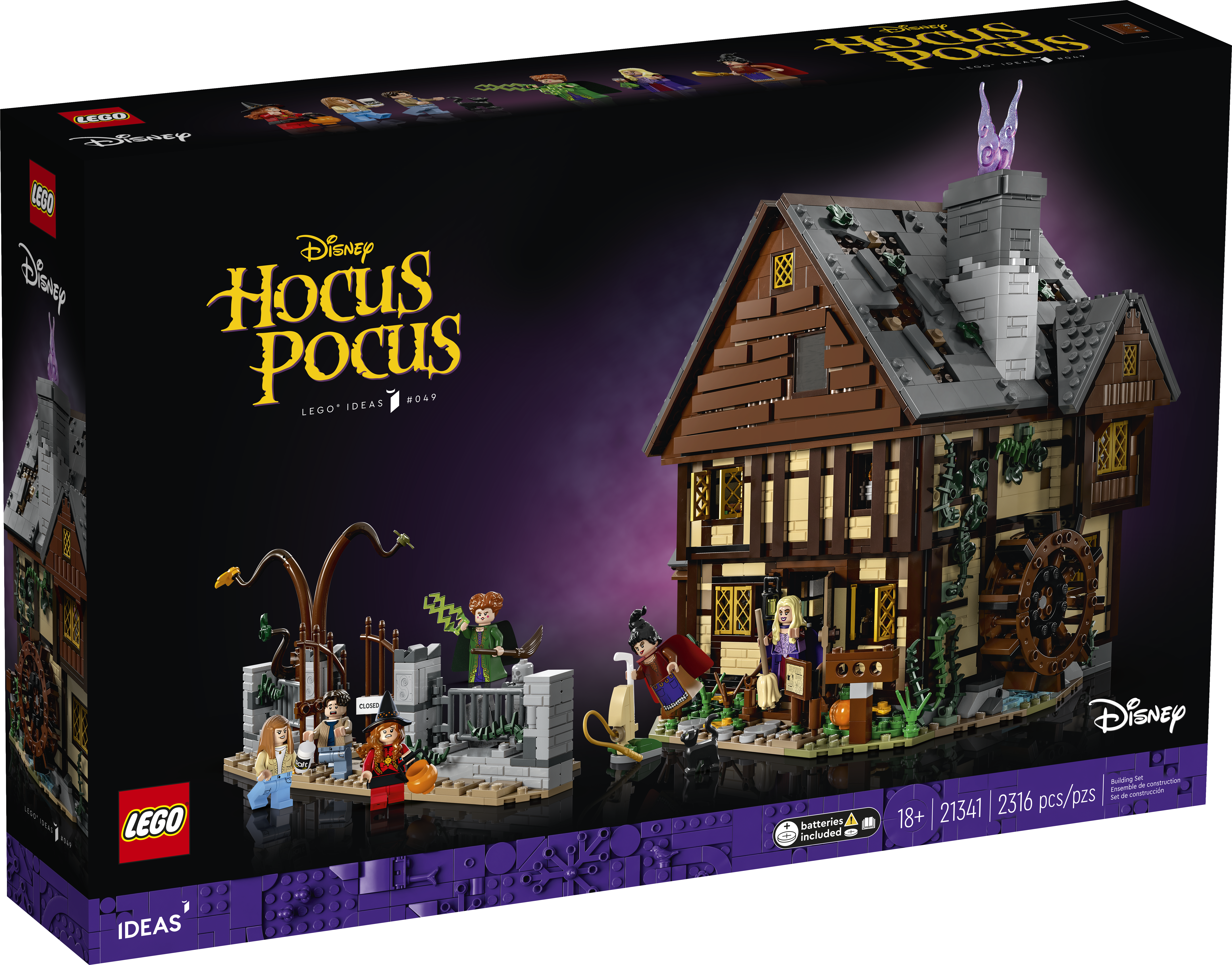 Disney Hocus Pocus: The Sanderson Sisters' Cottage