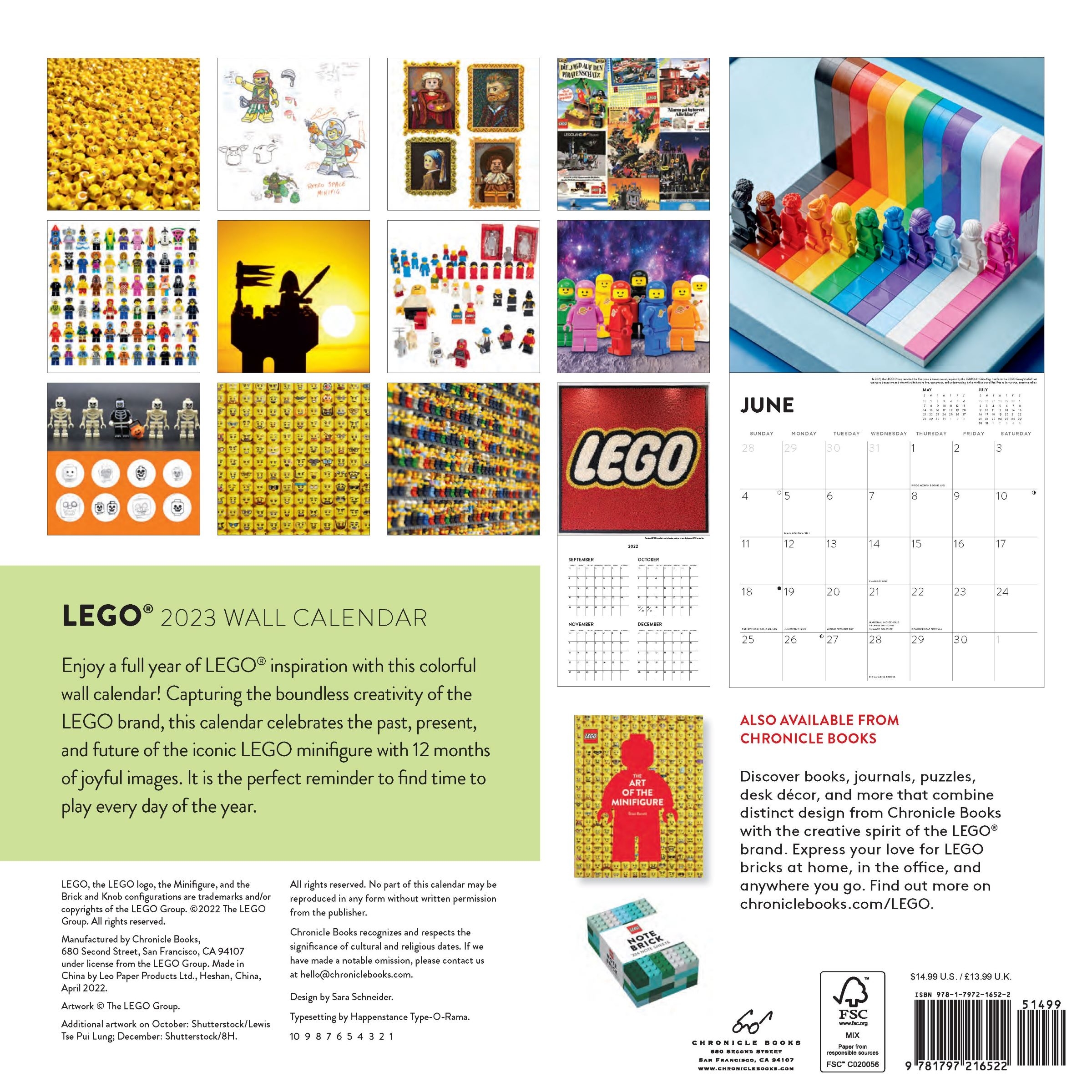 2023 LEGO® Wall Calendar