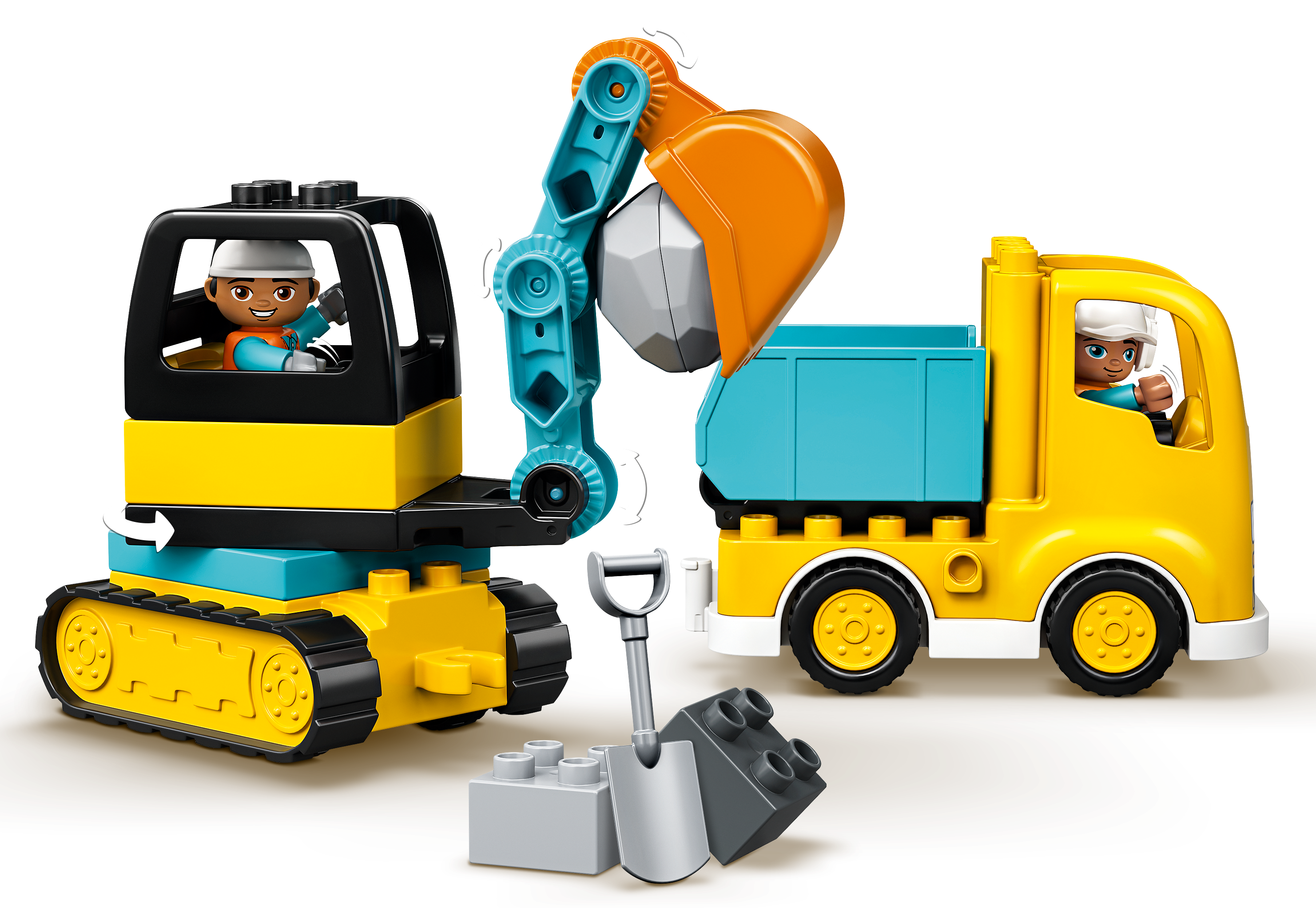 Truck & Tracked Excavator
