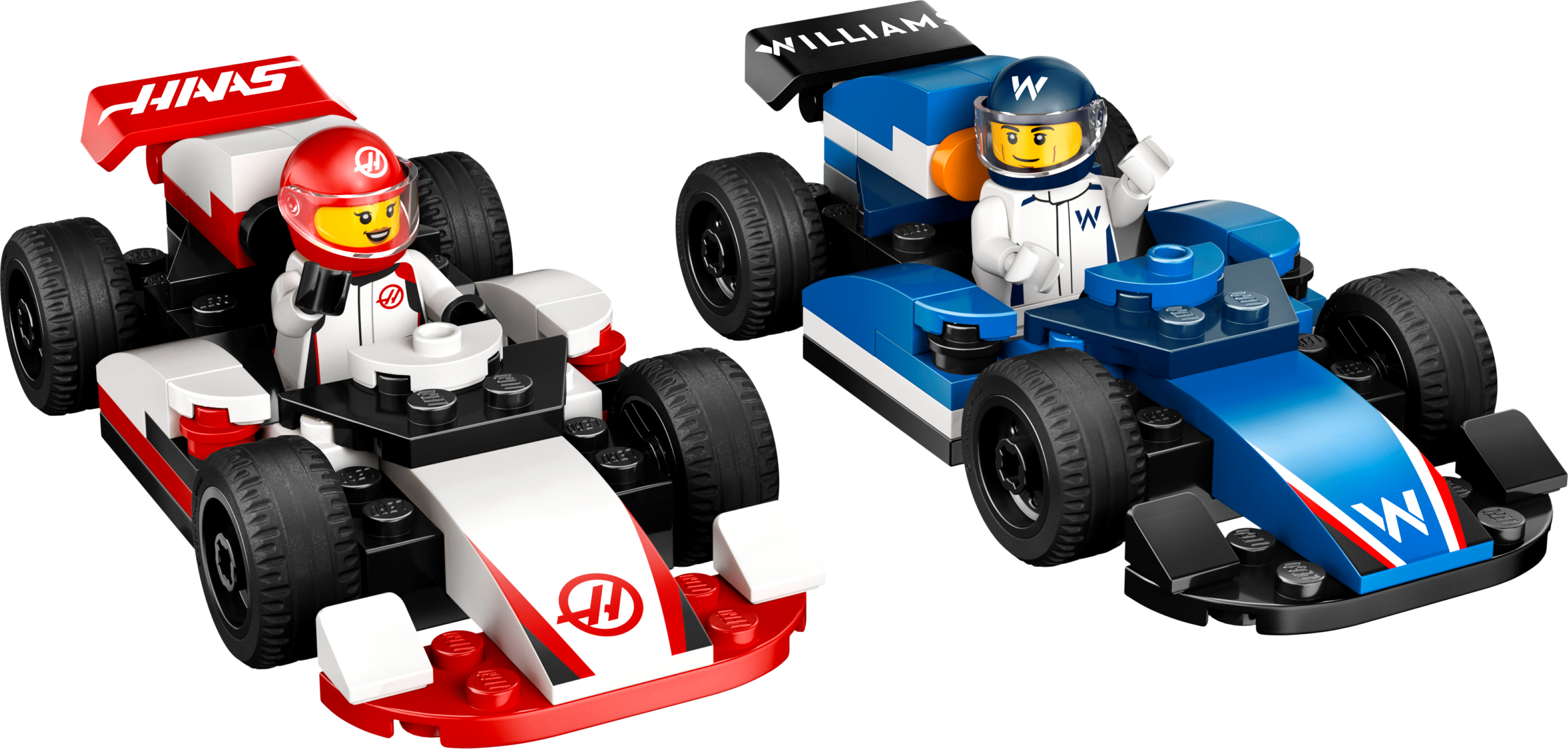 F1® Williams Racing & Haas F1® Race Cars
