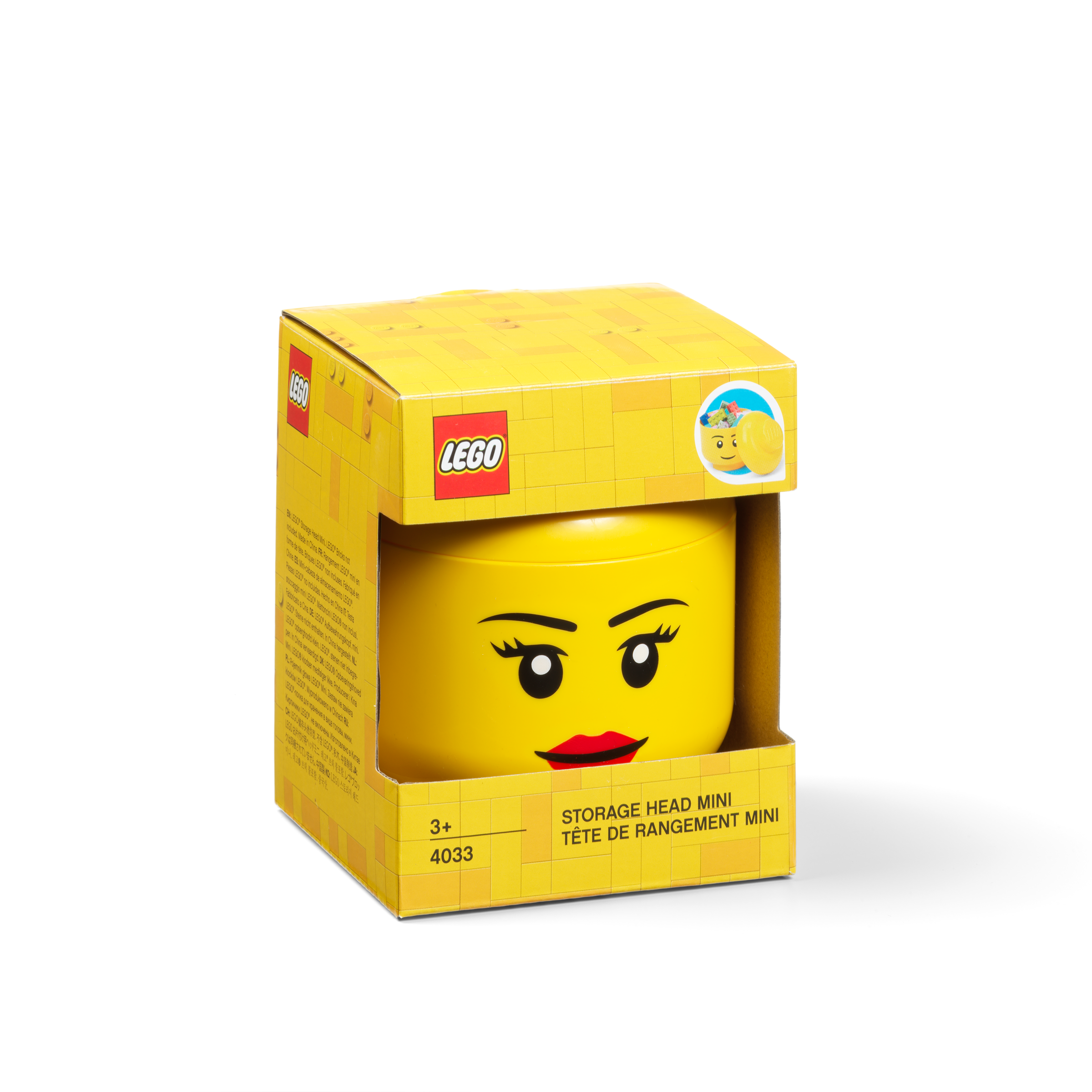 LEGO® Storage Head – Mini (Girl)