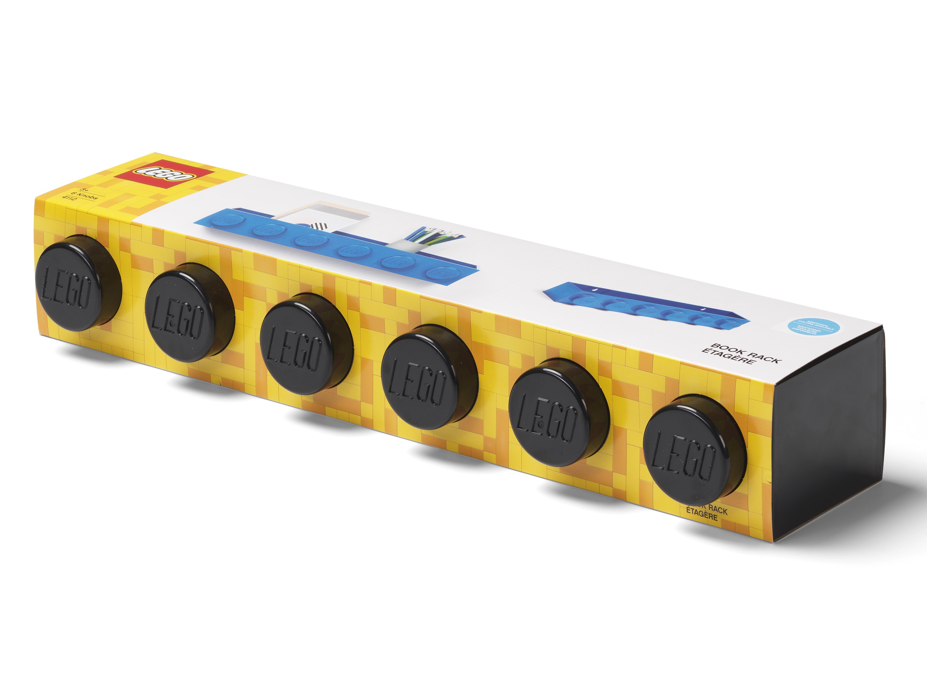 Brick Bookrack – Black