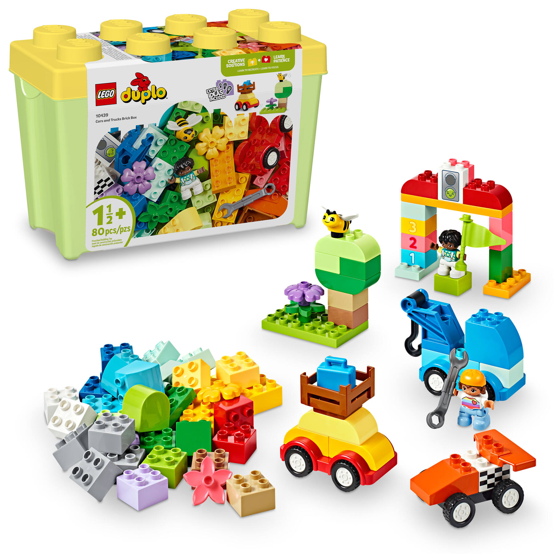 Cars and Trucks Brick Box