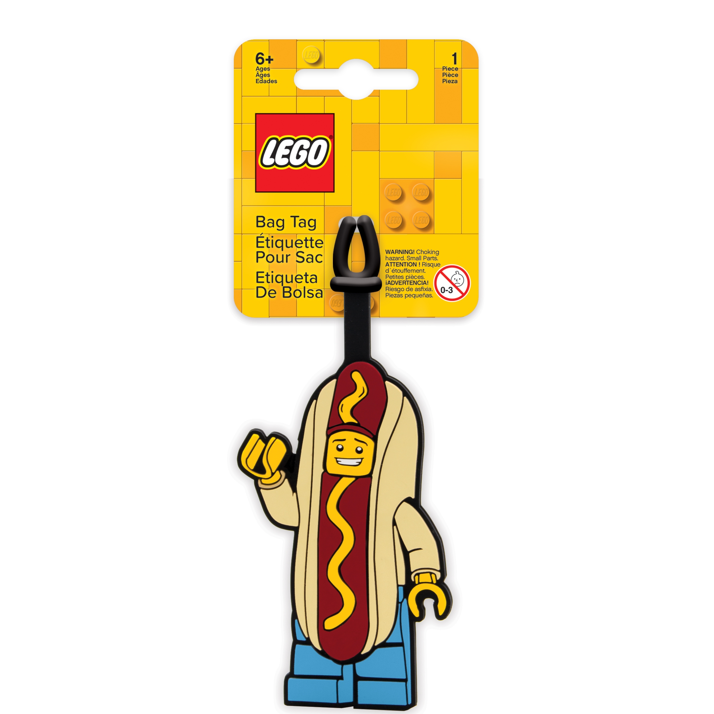 Hot Dog Guy Bag Tag