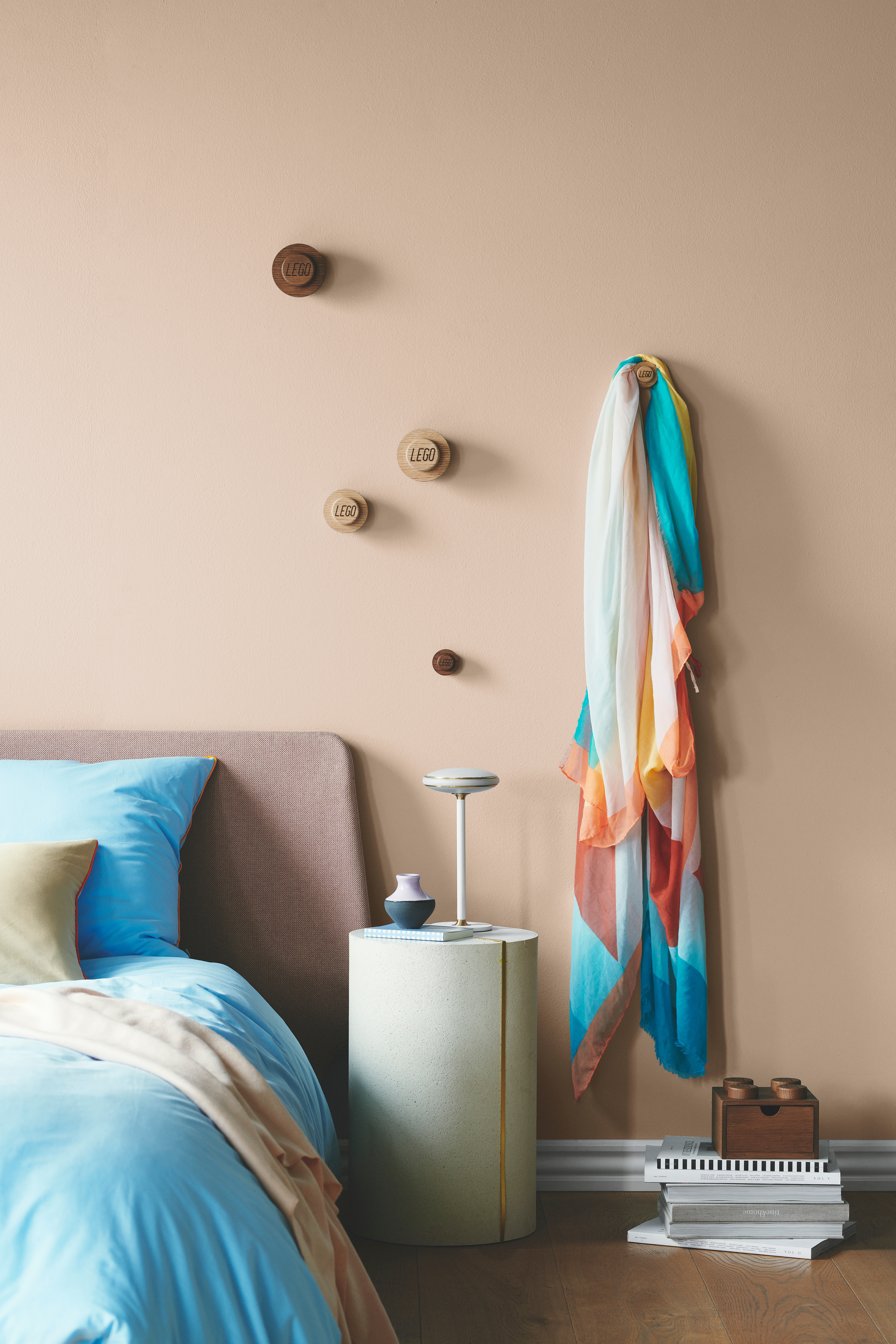 Wooden Wall Hanger Set – Dark Oak